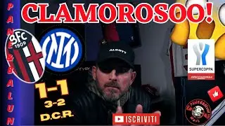 😱CLAMOROSOOOO❗❗❗😱🏆BOLOGNA-INTER 3-2 d.c.r.❗❗🏆SARA' NAPOLI-BOLOGNA LA FINALE😭GIUSTO COSI'
