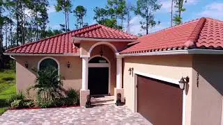 Custom Designed Home In Golden Gate Estates Naples, Florida