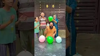 Don&rsquo;t Matching The Balloon!! So Exciting, Whose Balloon Bursts? #familygames #familychallenge