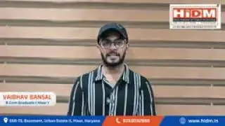 Digital Marketing Student Feedback | HiDM | Vaibhav Bansal | Digital Marketing Course in Hisar