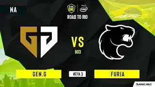 Gen.G vs FURIA [Map 3, Inferno]  | BO3 | ESL One: Road to Rio