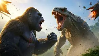 KING KONG vs GIANT TITANOBOA | Epic Jungle Battle Full Movie