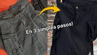 C&oacute;mo recuperar el color a tu ropa negra #humor 