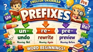 how to use prefixes l prefixes for kids l prefixes in english grammar