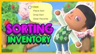 How to SORT Your Inventory in Animal Crossing New Horizons