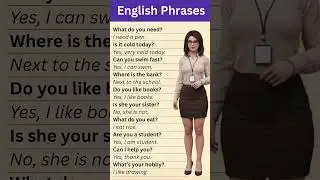 10 Daily Life English Phrases for Speaking Fluently Asking Questions in English