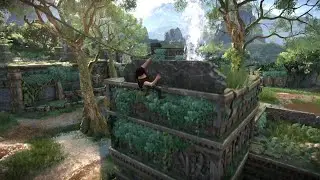 Uncharted: Legacy of Thieves Collection fountain puzzle solve