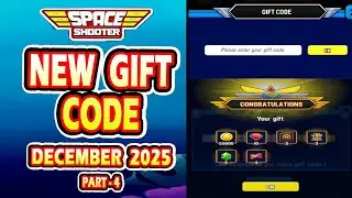 Space Shooter New Gift Code | Space Shooter New Gift Code December 2025 (Part-4)