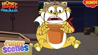 Christmas Special | Honey Bunny Best Scenes | Cartoon For Kids | Compilation-129 | S13