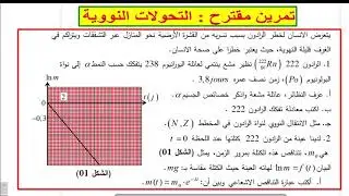 تمرين مقترح : #التحولات #النووية