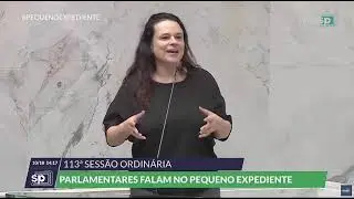 Janaina Paschoal explica destinação de emendas impositivas e reafirma compromisso contra drogas