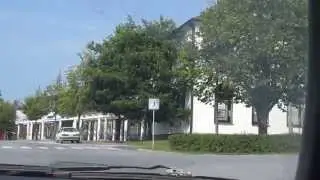 Sightseeingdrive in Alavus city, Finland.MOV