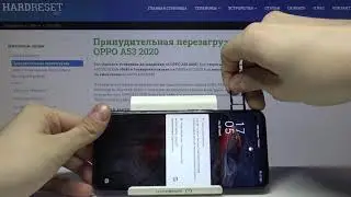 Установка SIM-карты и флешки в OPPO A53 2020 / Как вставить симку и SD-карту памяти в OPPO A53 2020?