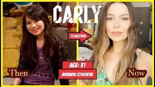 iCarly TV Series 2007-2012 Cast Then and Now 2025 // Miranda Cosgrove // Jennette McCurdy