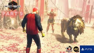 Street Fighter 6 (PS5) | ENG SUB JPN DUB | PART 5 | DavisCrimson World Tour Gameplay | 4K