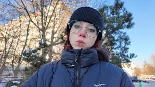 spazieren im schnee ❄️ und gedanken über￼ uni - will ich nach wuhan? 🇨🇳 