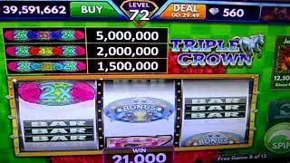 Bonus on Triple Crown Slot