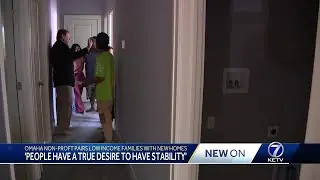 Omaha non-profit pairs low income families with new homes