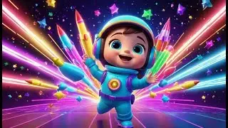 Six Toy Rockets Count to Ten | Counting Song for Kids | Fun Preschool Learning Rhyme