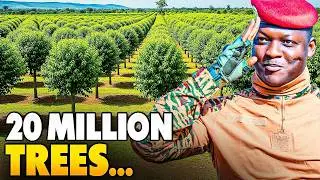 IBRAHIM TRAOR&Eacute;&rsquo;S GREEN WAR: 20 MILLION TREES TO SAVE BURKINA FASO: AFRICANS WATCH THIS 🤪😘🥇.