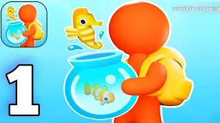 Aquarium Land Game - Gameplay Walkthrough Part 1 Tutorial (iOS,Android Gameplay)