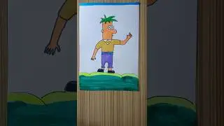 How to draw ferb fletcher | ferb fletcher for kids | #drawing #viralvideo #shorts |