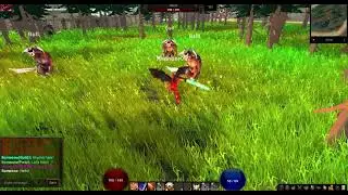 MuOnline Fan Made Unity Remake 01 Blade Knight Test