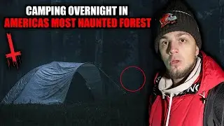 THE SCARIEST NIGHT OF OUR LIVES | CAMPING OVERNIGHT IN MOST HAUNTED FOREST (DEMON CAUGHT ON CAMERA)