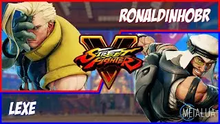 SFV CE - RonaldinhoBR(NASH) VS Lexe(RASHID) 🌘 MeiaLua 🌘