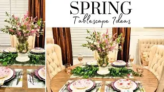 SPRING TABLESCAPE DECORATING IDEAS