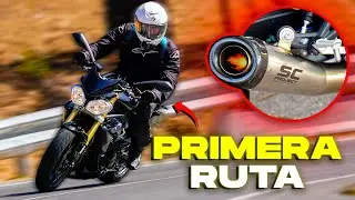 TRIUMPH Street Triple de RUTA 💥  (SC PROJECT)