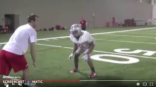 Ohio State Football Practice DB Drills 