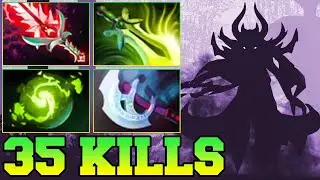 35 Kills Spectre Dota 2 Safelane 7.39 Carry Meta Pro Gameplay Jungle Build Guide 7.40