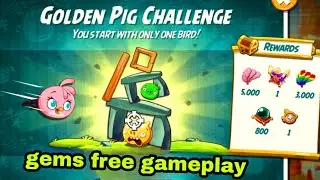 Angry birds 2 the golden pig challenge with stella 10 sep 2025 gems free#ab2 golden challenge today