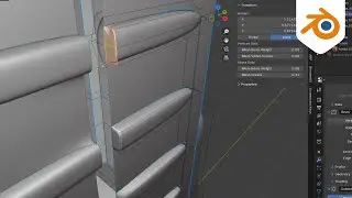 Curso gratuito aula 5: detalhes sim&eacute;tricos nas laterais - Game Boy Color - Blender 3D