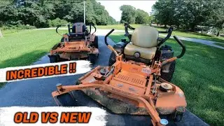 New Scag TT2 VS Old Scag Tiger Cat  - CUT QUALITY