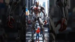 Superheroes but Cyberpunk 💥 Superheroes All characters #superhero #marvel #cyberpunk