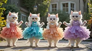 baba baba | Cutest Cat videos funny dance🤣💃 dubi dubi dum dum #funny #dancingcat #cat #cute