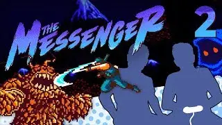 The Messenger - PART 2 - Outta the Way, Leaf Monster! - Let's Game It Out (Autumn Hills Boss)