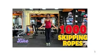 Can You Survive 1000 Skips? | Brutal Jump Rope Workout #1000Skips #JumpRopeWorkout #BhavikRudra