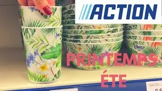 SHOPPING ACTION TOUT POUR LE JARDIN PRINTEMPS &Eacute;T&Eacute; D&Eacute;CO VAISSELLE