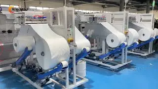State of the Art Wet Wipe Making Machine | SYF-12 Wipes Production Line