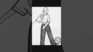 How to draw a girl with cap #shortvideo #drawingtutorial #pencildrawing #song #art