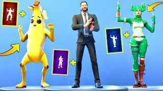 100 лучших танцев Fortnite выглядят лучше с этими обликами №2! (Fortnite Battle Royale)