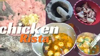 Chicken rista recipe|Kashmiri food|vairal 