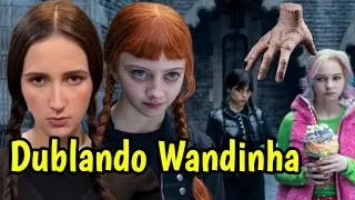 ROBERTA PIRAGIBE DUBLANDO AGNES JUNTO COM WANDINHA E ENID!