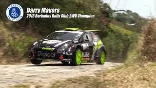 Barry Mayers &ndash; 2018 Barbados Rally Club 2WD Champion