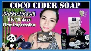 1 to 10 days Bakku2Basik Coco Cider Soap First Impression