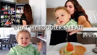 MOMMY VLOG♡ What My Toddler & I Eat In a Day!