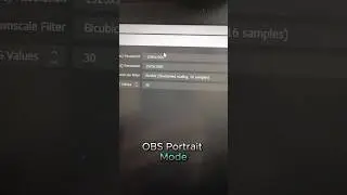OBS Studio Portrait Mode Windows 11 & 10